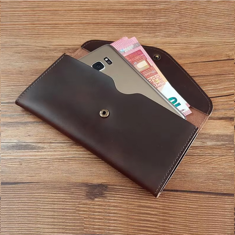 Women Bags Ck - Carteira de Couro Artesanal Personalizada com
