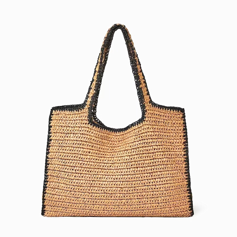 Women'S Raffia Bags - Sacolas de palha tecidas para mulheres,