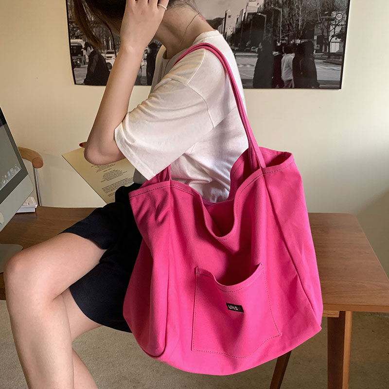 Women Bags White - Bolsa de lona de alta qualidade