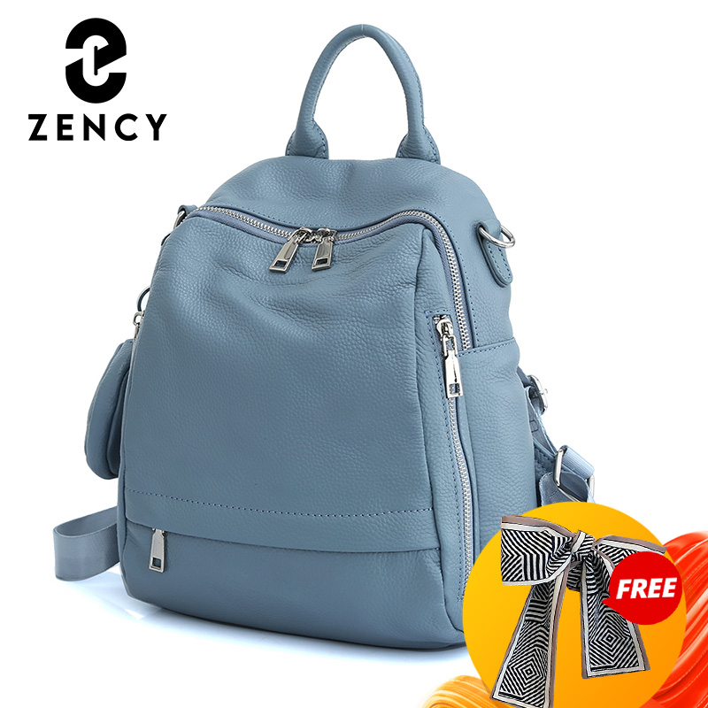 Women Bags H&M - Mochila feminina de couro genuíno Zency,