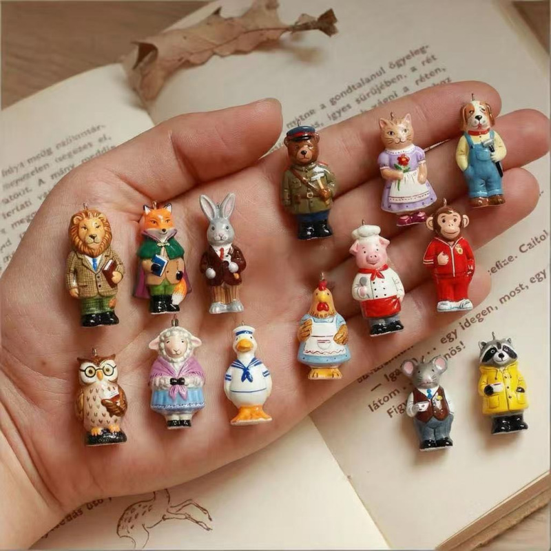 Women'S Young Bags - Pingentes Criativos de Animais Antropomórficos em