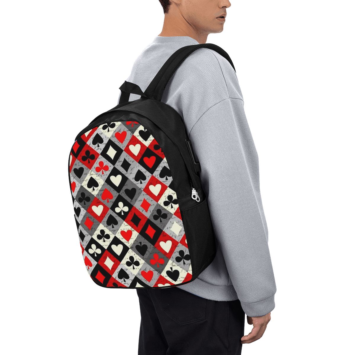 Woman In Bag - Mochila para Notebook com Estampa de