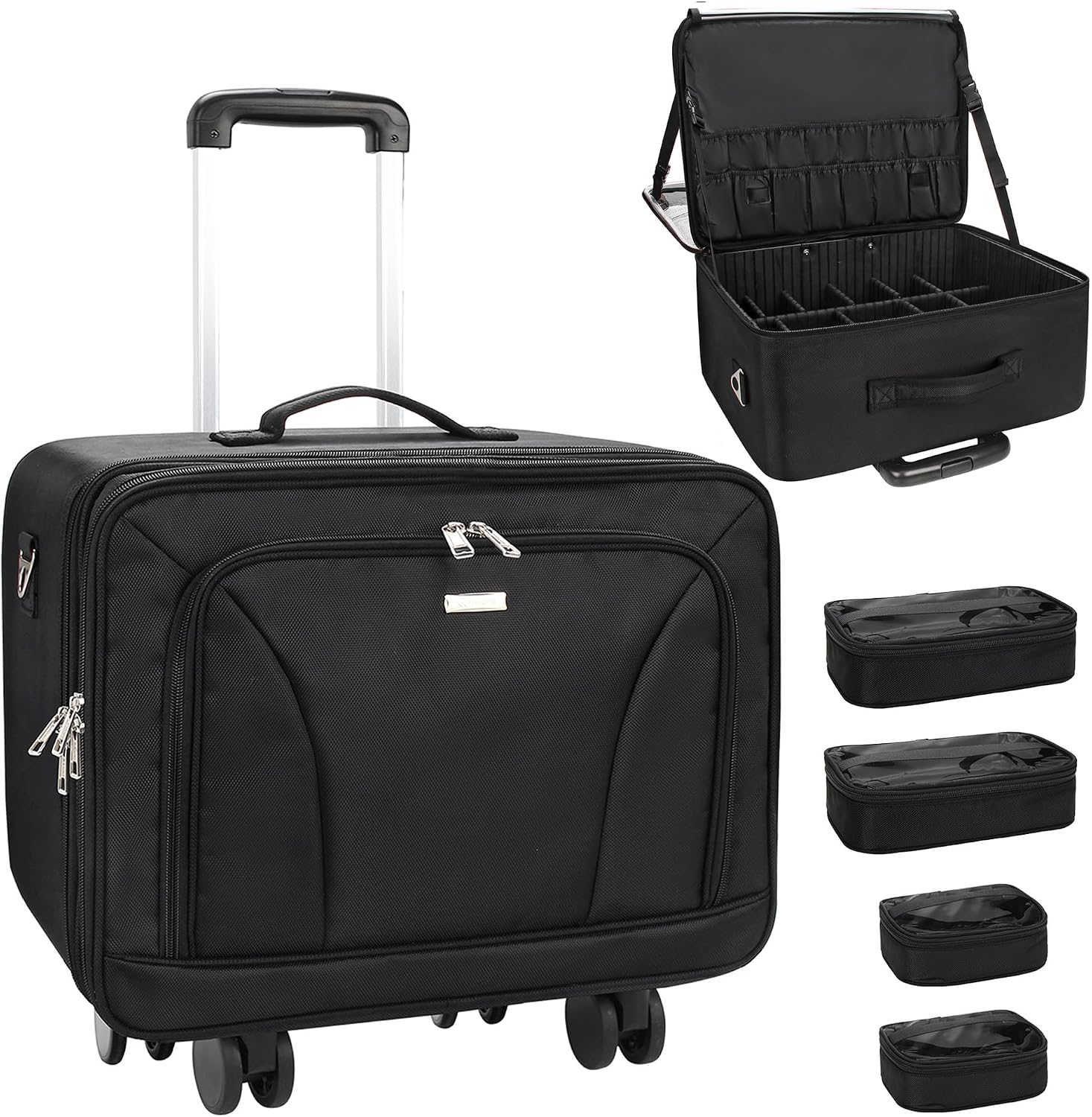 Woman In Bag - Maleta de Maquiagem Extra Grande com