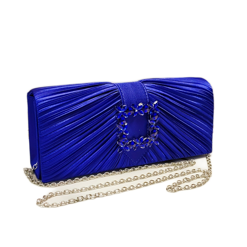Women Bags White - Sacos de noite retrô seda para