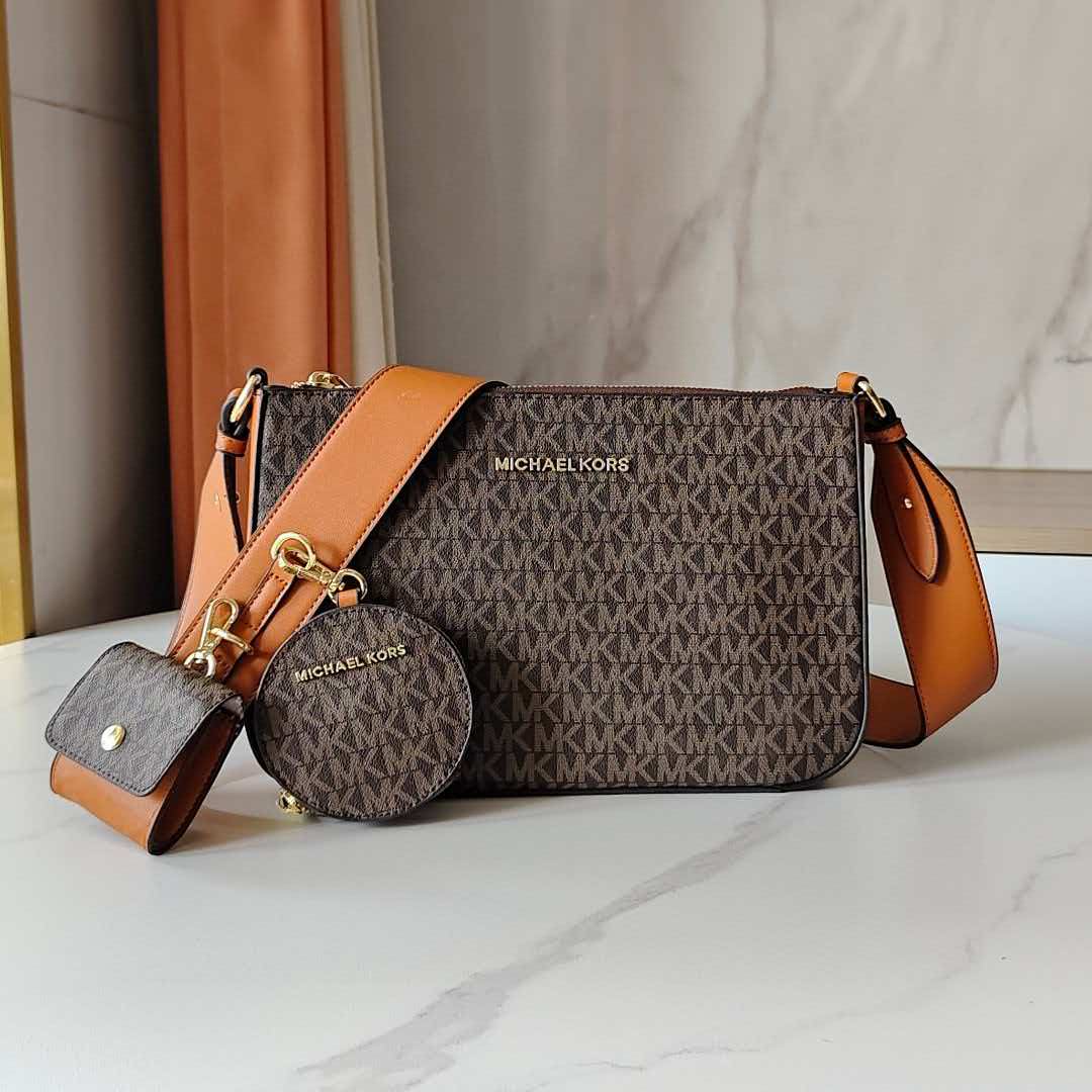 Women Bags Mk - Conjunto de três peças Michael Kors