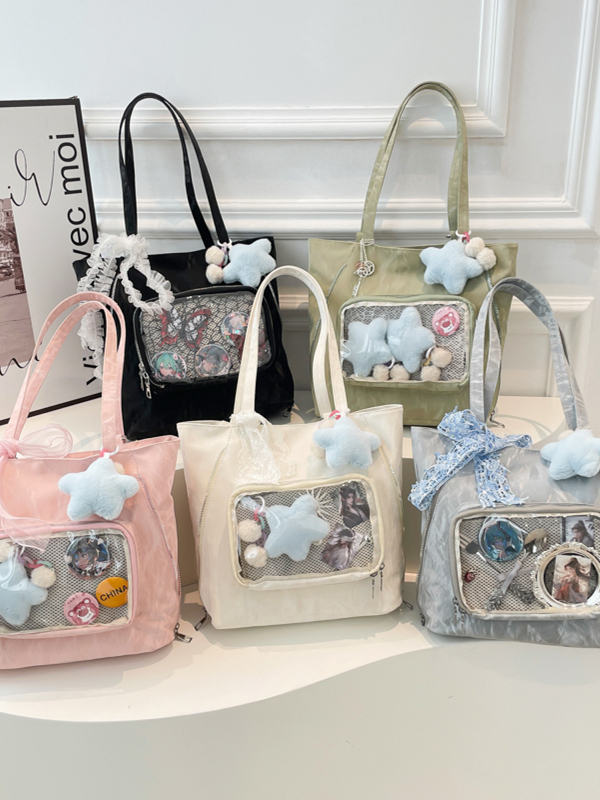Women'S Young Bags - Mochila Dupla Estilo Princesa Fofa, Bolsa
