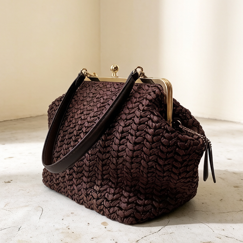 Bolsa de praia feminina de pal - Women'S Raffia Bags avaliação e preço