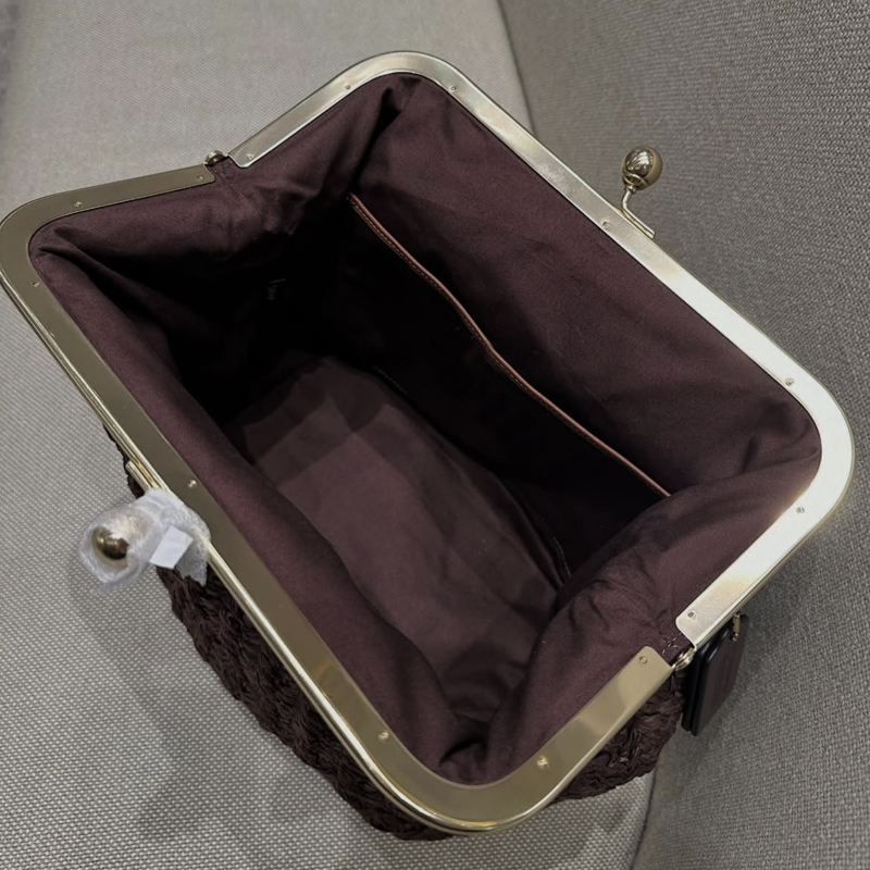 Bolsa de praia feminina de pal - Women'S Raffia Bags avaliação e preço