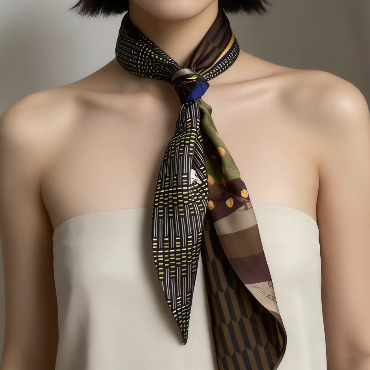 Lenço de Seda Luxuoso Estampad - Women Bags H&M avaliação e preço