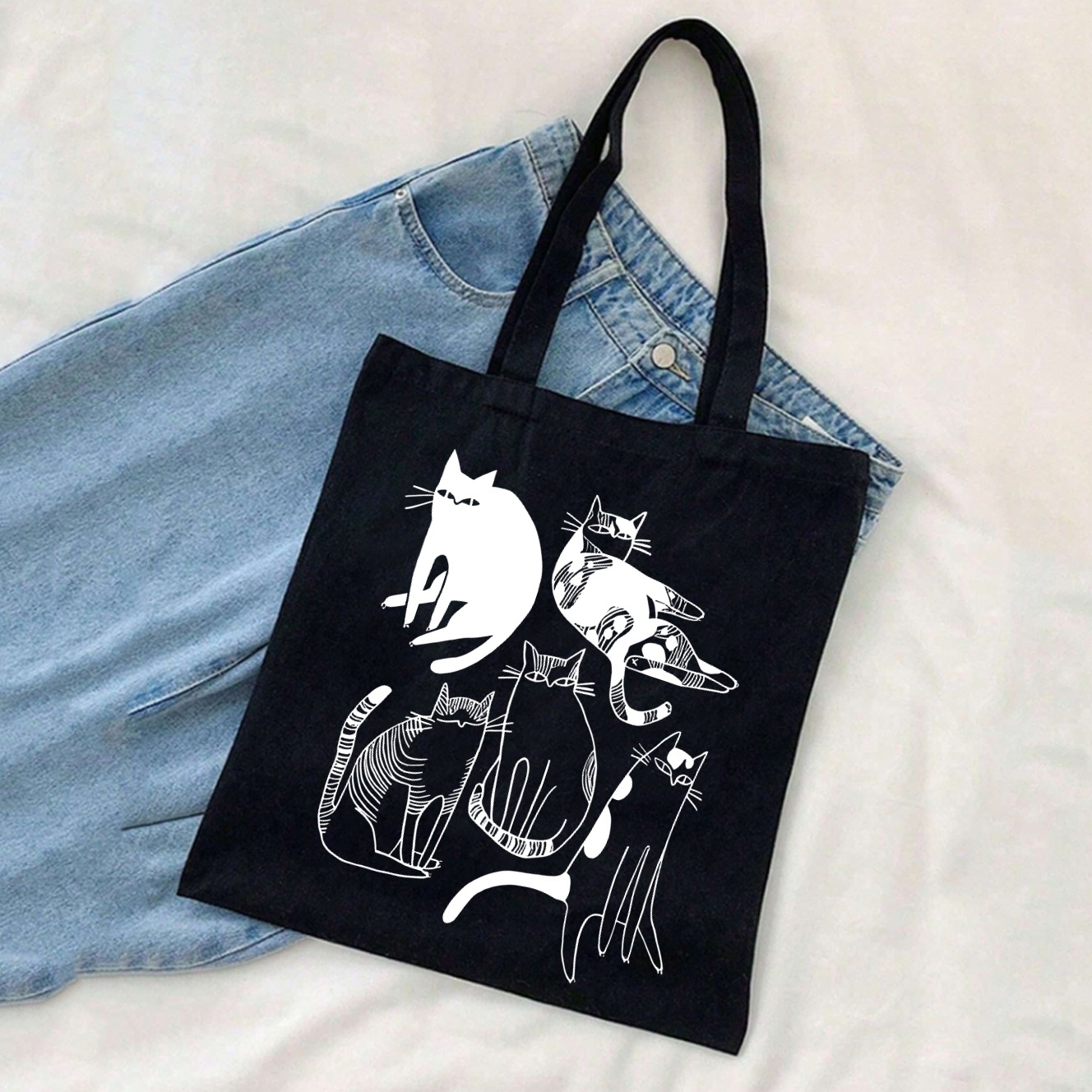 Bolsa de lona com desenho de u - Women'S Yoga Bags avaliação e preço