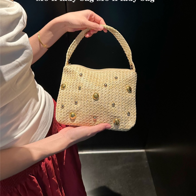 Bolsa Clutch Triangular de Pal - Women'S Raffia Bags avaliação e preço