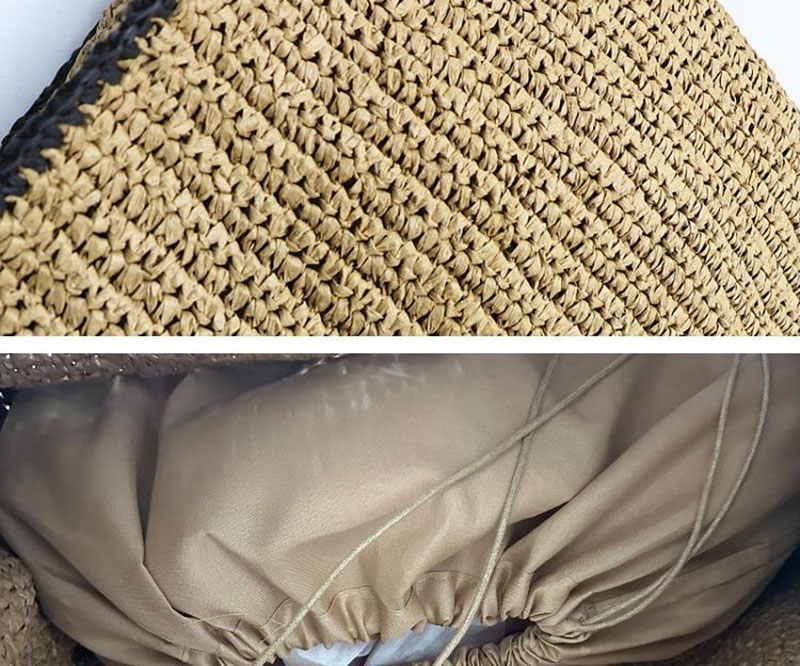 Sacolas de palha tecidas para  - Women'S Raffia Bags avaliação e preço