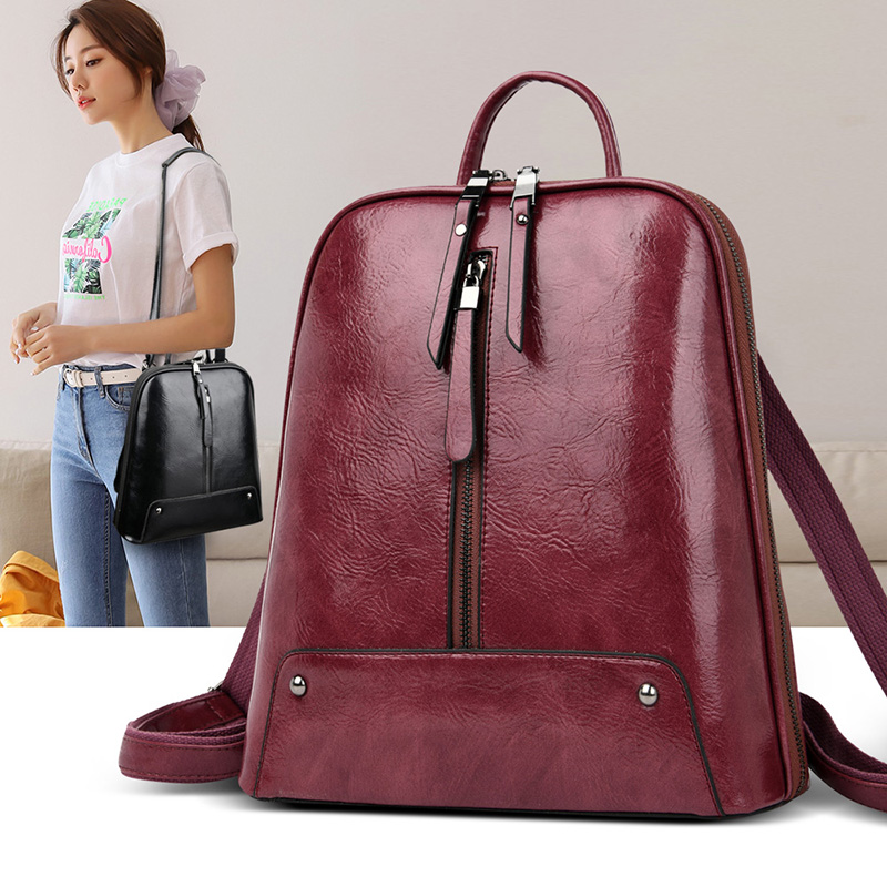 Mulheres mochila de couro moda - Women Bags H&M avaliação e preço
