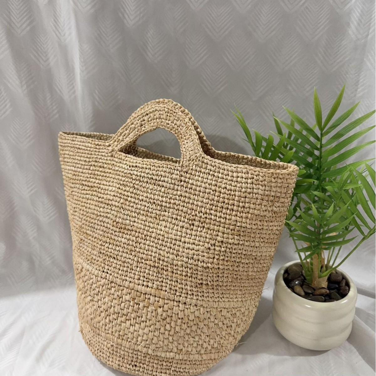 Bolsa de Palha Raffia Boêmia F - Women'S Raffia Bags avaliação e preço