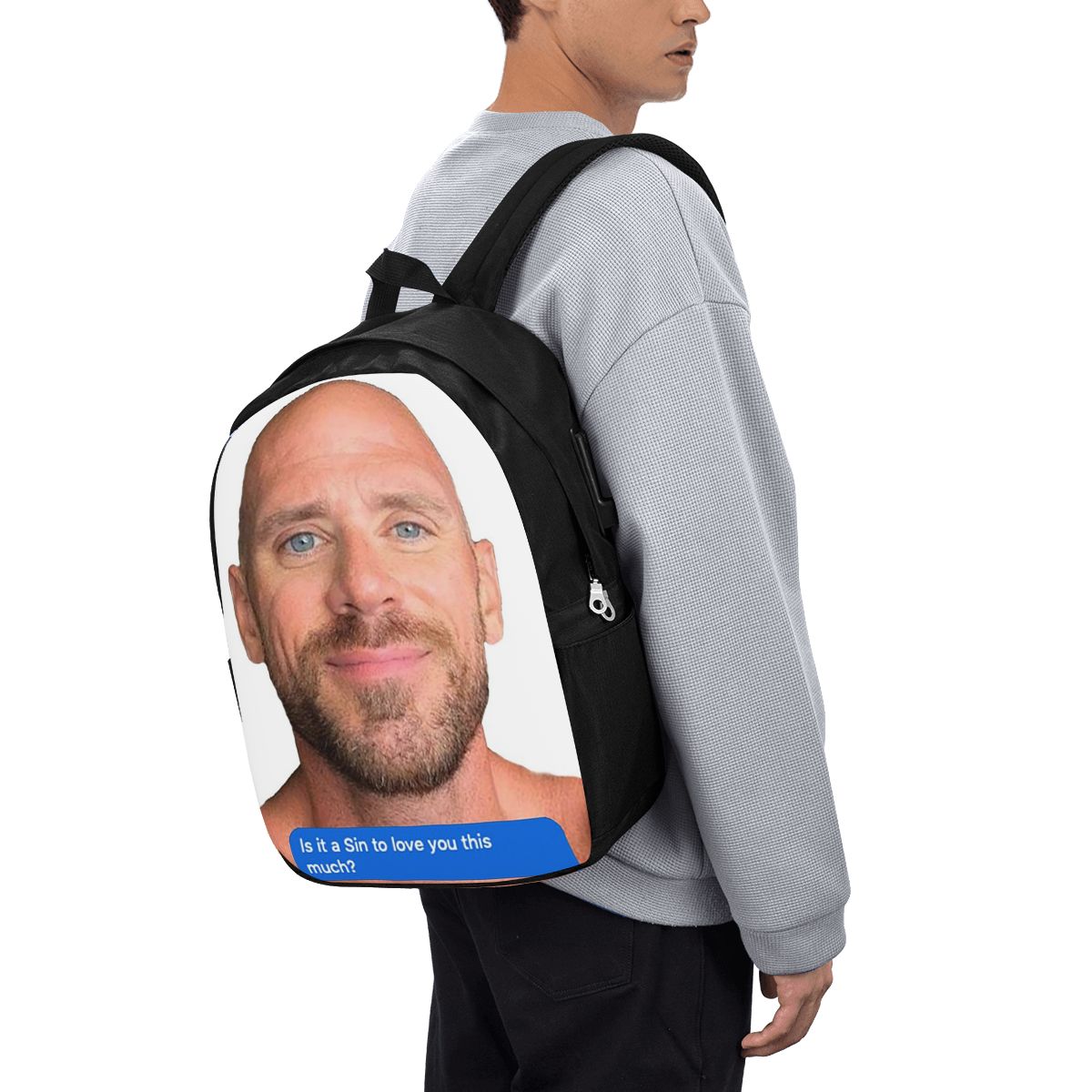 Mochila Johnny Sins Flirty Tex - Woman In Bag avaliação e preço