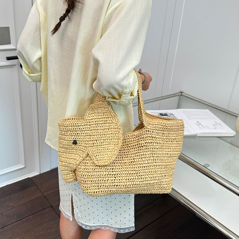 Bolsa de Palha Artesanal em Fo - Women'S Raffia Bags avaliação e preço