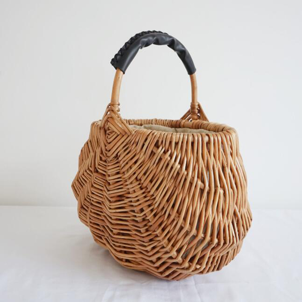 Bolsa de Mão de Rattan Trançad - Woven Straw Bag avaliação e preço