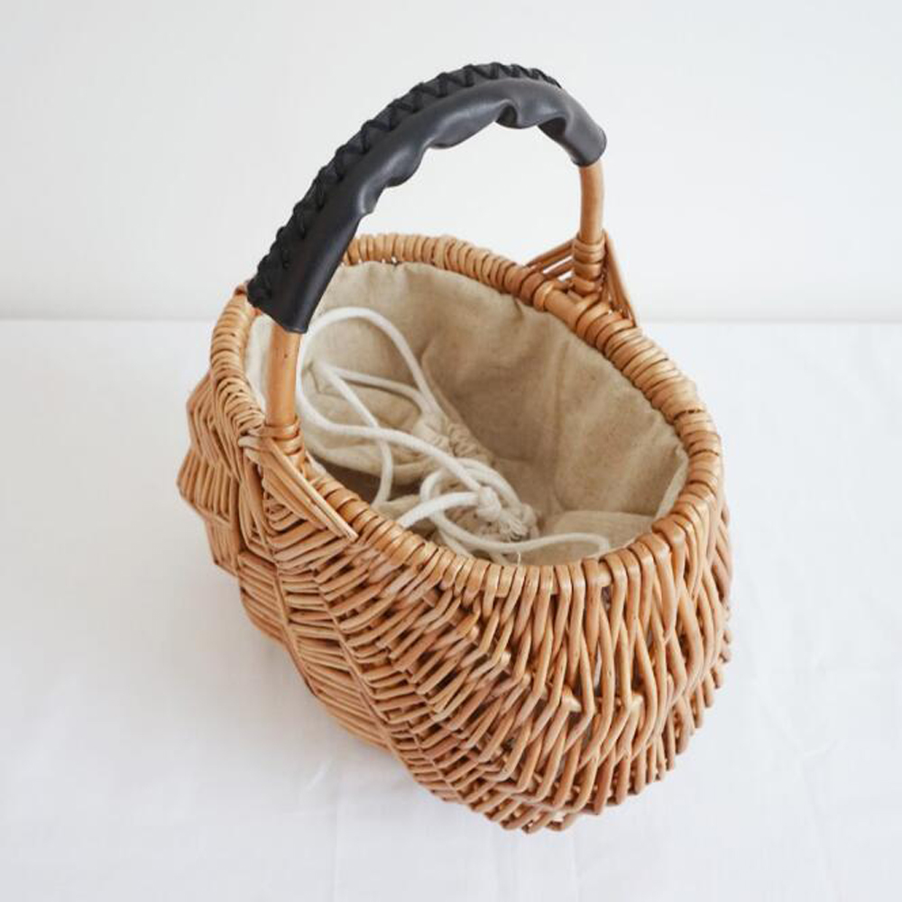 Bolsa de Mão de Rattan Trançad - Woven Straw Bag avaliação e preço