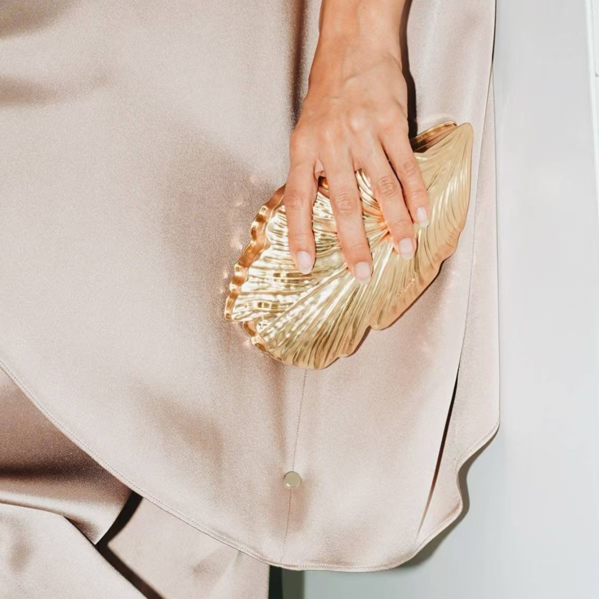 Bolsa de Mão de Luxo Dourada e - Women'S Young Bags avaliação e preço