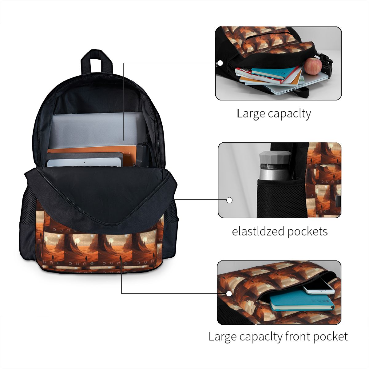 Dune 2020 Fan Art Mochila para - Women Bags Dune avaliação e preço