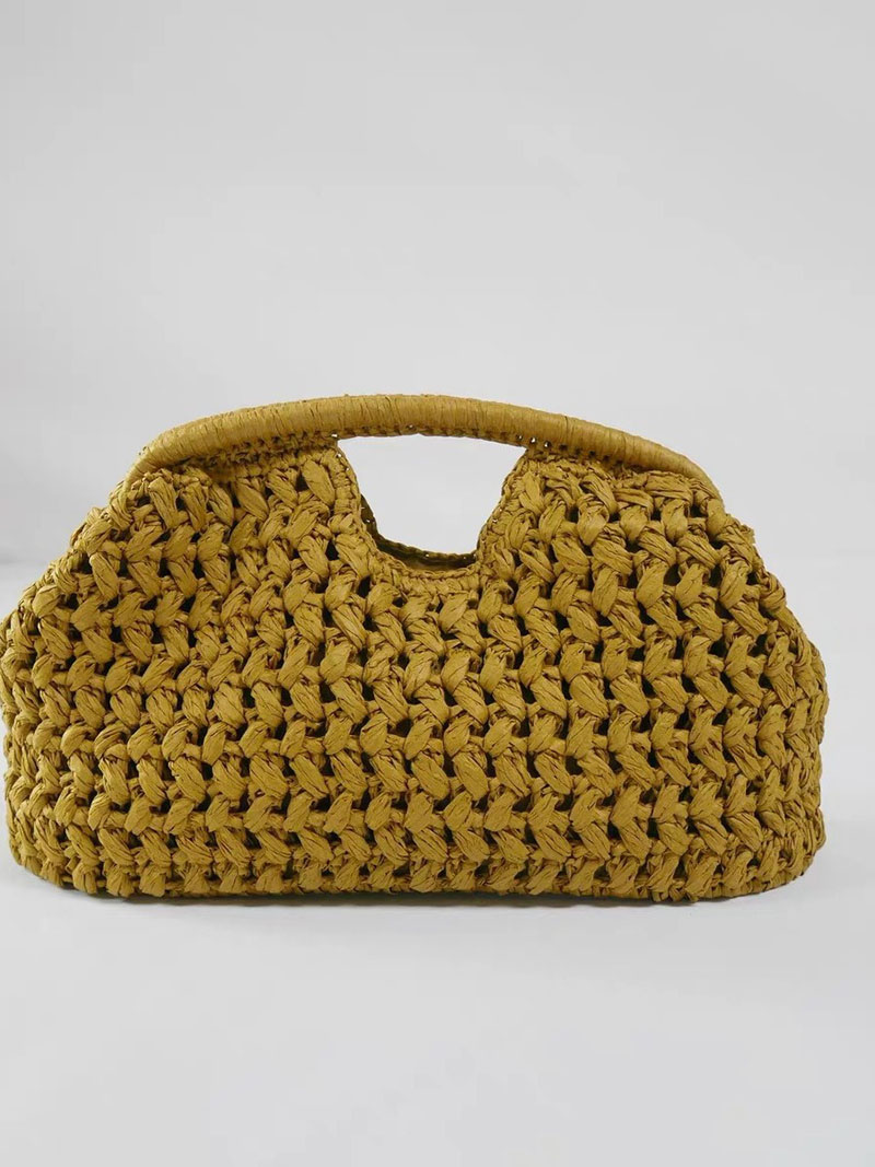Senhoras elegantes corrente te - Women'S Raffia Bags avaliação e preço