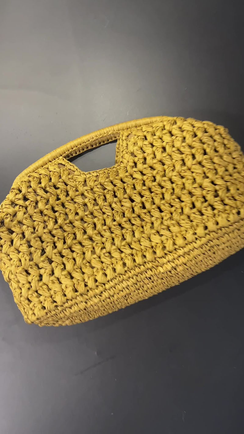 Senhoras elegantes corrente te - Women'S Raffia Bags avaliação e preço