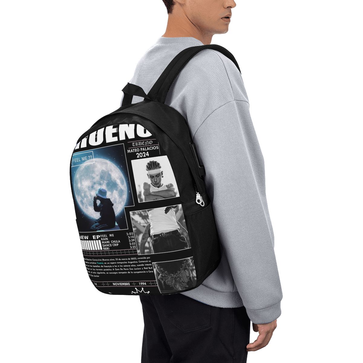 Mochila Engraçada Trueno Hip H - Women'S Bags Travel avaliação e preço