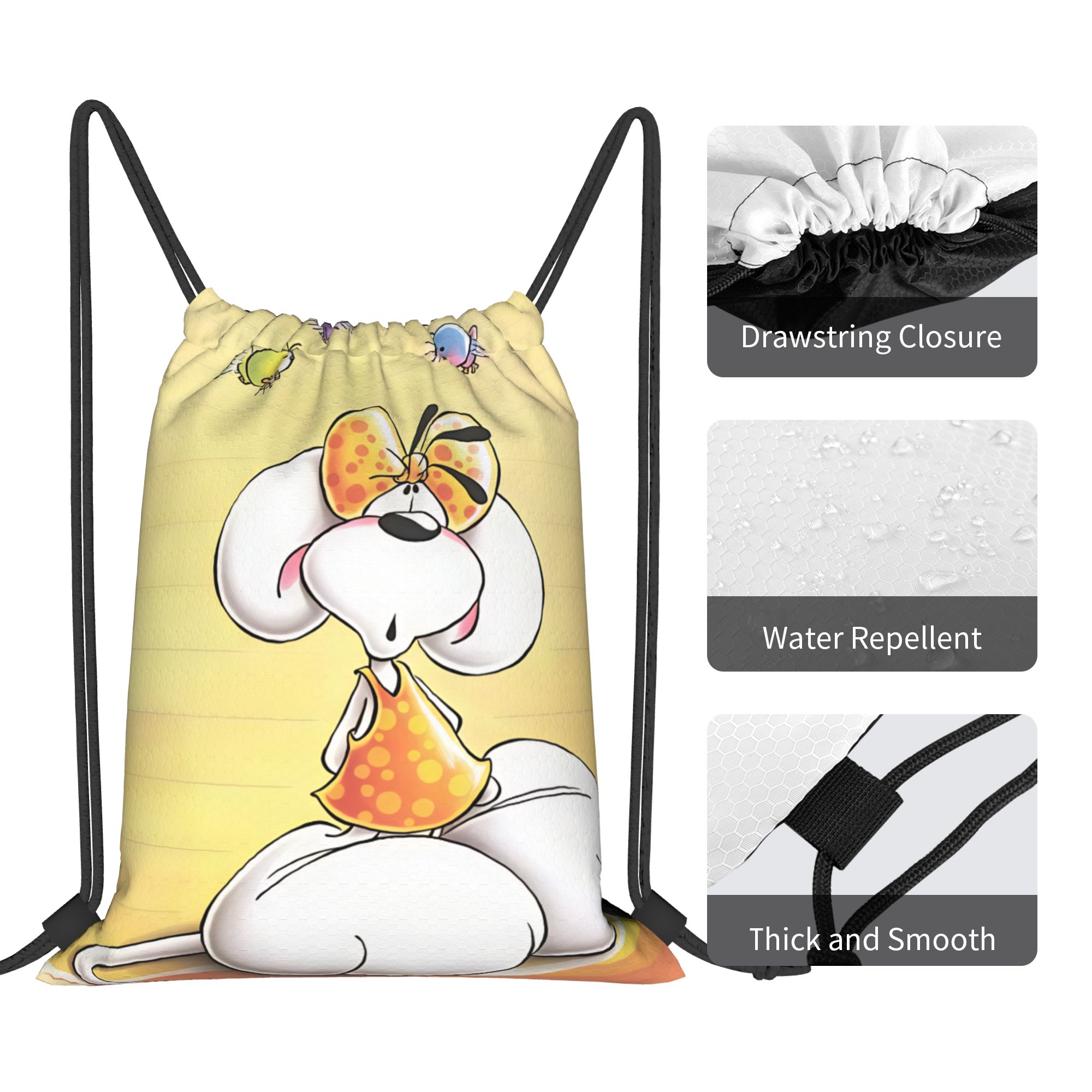 Bolsa de cordão com desenho an - Women'S Yoga Bags avaliação e preço