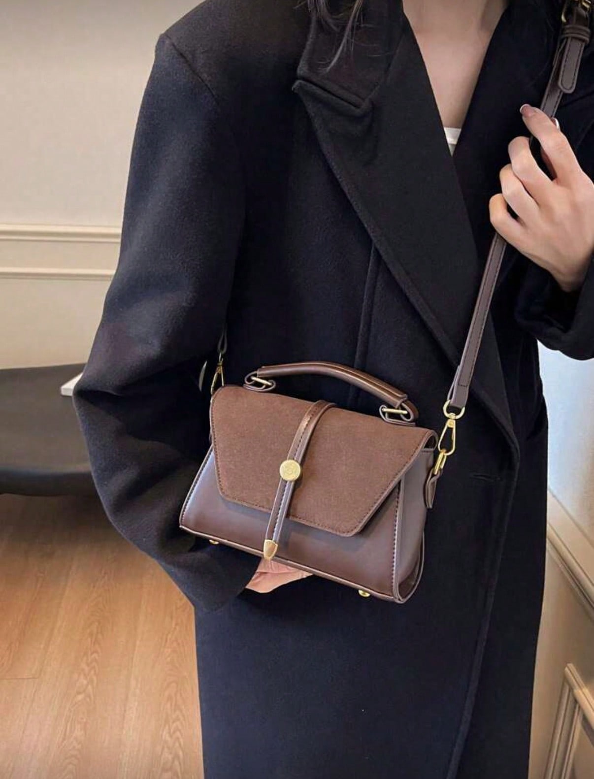 Bolsa de Ombro Mini Quadrada e - Women'S Best Bags For Work avaliação e preço