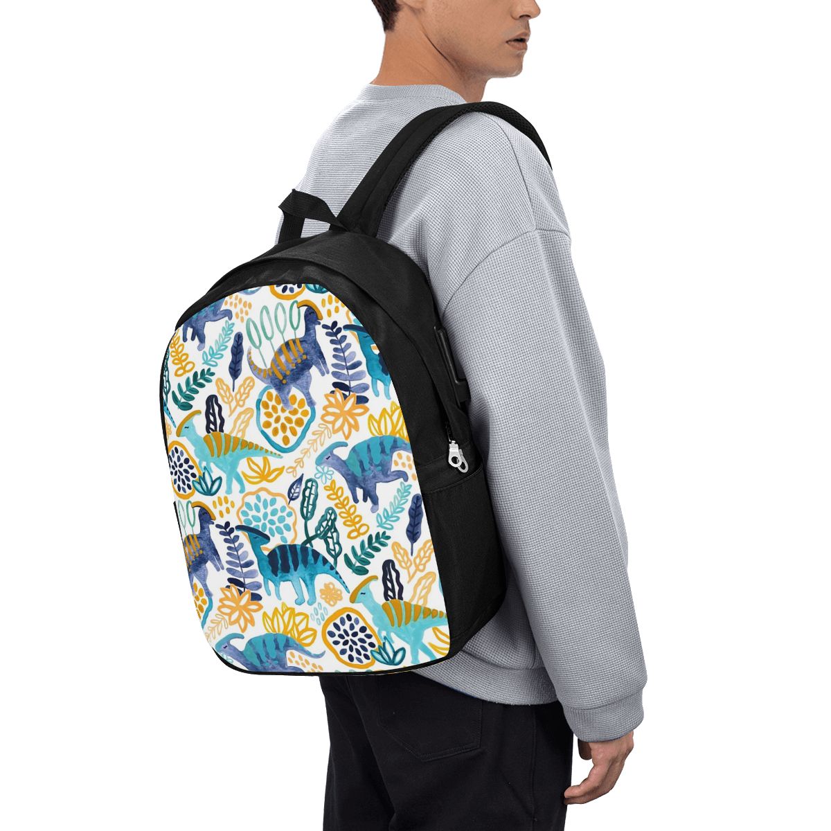 Mochila Gouache Parasaurolophu - Women'S Bags Travel avaliação e preço