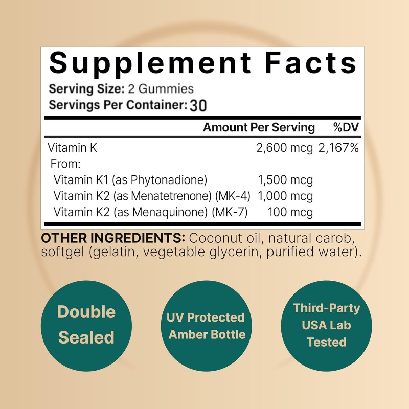 Complexo de Vitamina K, K1+K2  - Women Bags Mk avaliação e preço